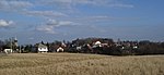 Płaza village (view from SW), Chrzanów County, Lesser Poland Voivodeship, Poland